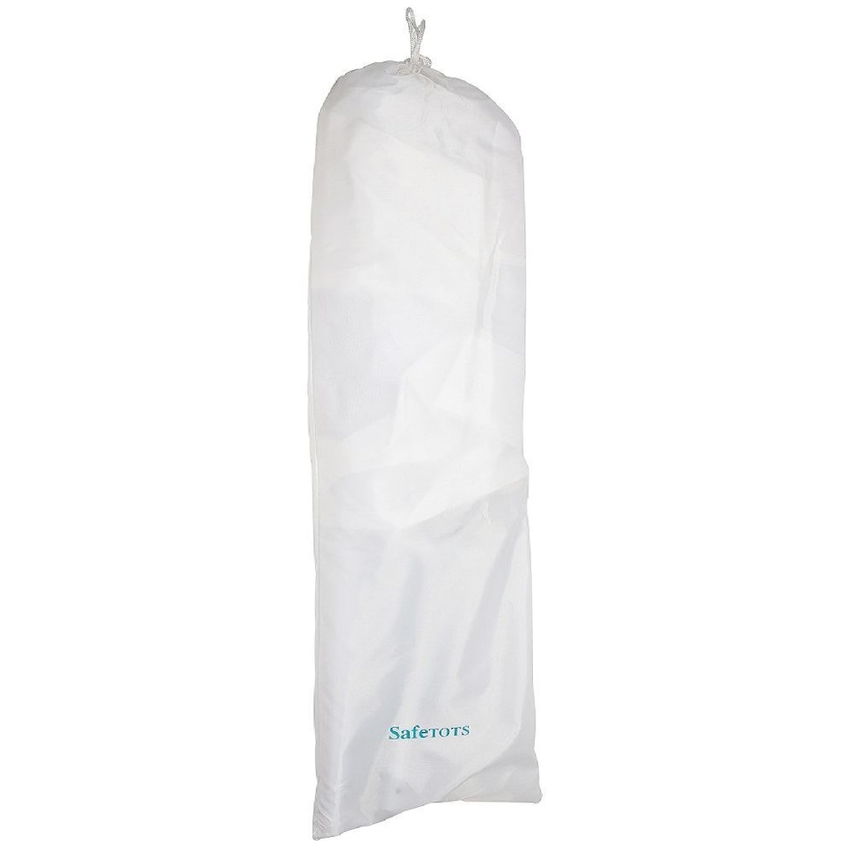 image 1 of Safetots Bed Rail, White 100cm Wide x 40cm Tall, Toddler Bed Guard for Safety
