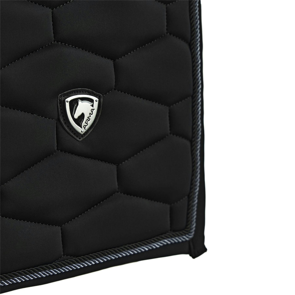 image 1 of Shires Arma Eltar Dressage Saddlecloth Blue | Size: 17-18 Inch
Colour: Navy