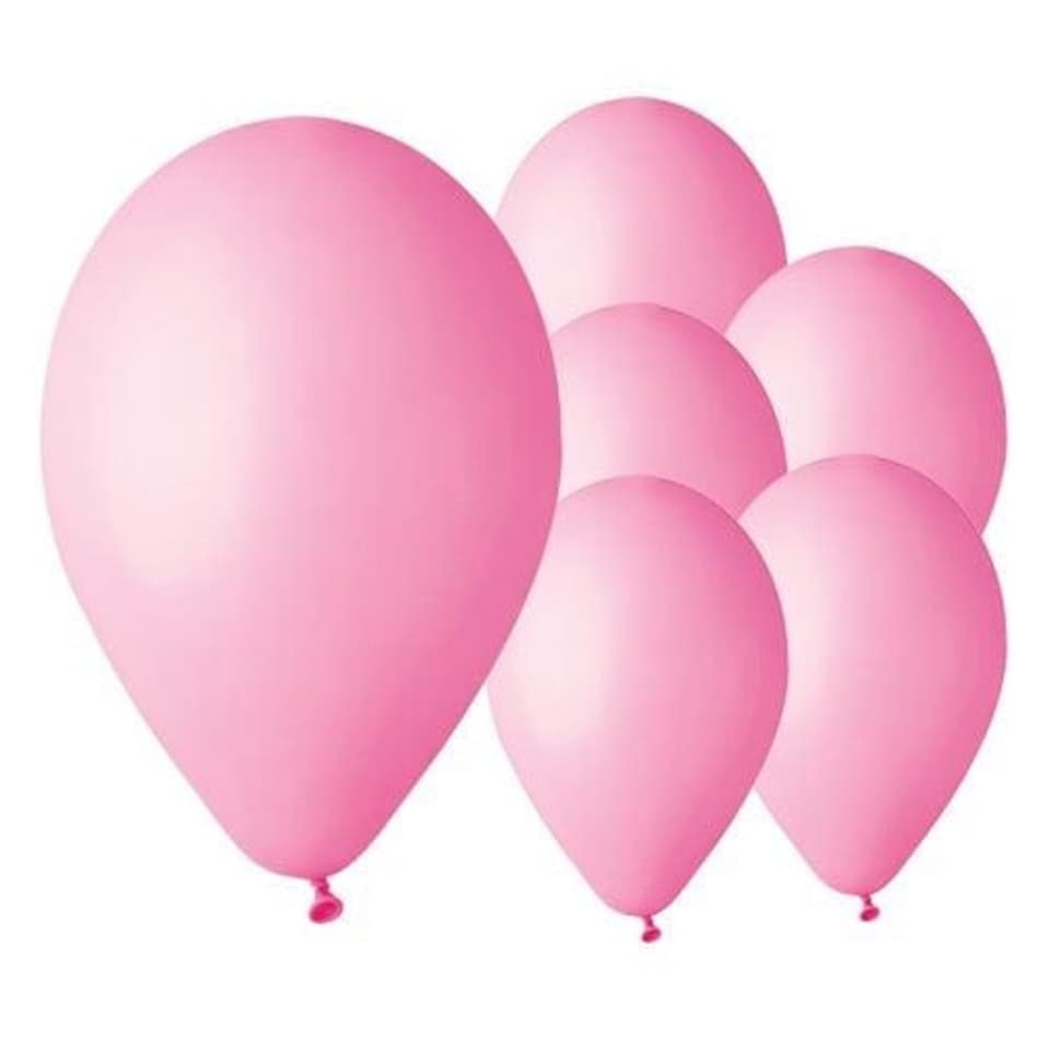 image 1 of Rose Pink Bio Latex Balloons 33cm / 13 in - Pack of 10