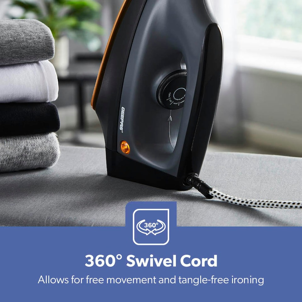 image 1 of GEEPAS Dry Iron|1200W Grey