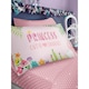 image 2 of Cutie-Saurus Spotted Fitted Bed Sheet Set - Pink/White - Single Pink | Single