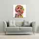 image 2 of Animal Dog Illustration Pop Art (Canvas Print) 127 x 127 x 4cm