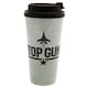 image 1 of Top Gun Logo Travel Thermal Flask - Black/Grey - One Size