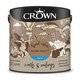 image 1 of Crown Walls & Ceilings Matt 2.5L Saddle Stitch