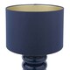 image 10 of Portia Blue Glass Table Lamp Blue