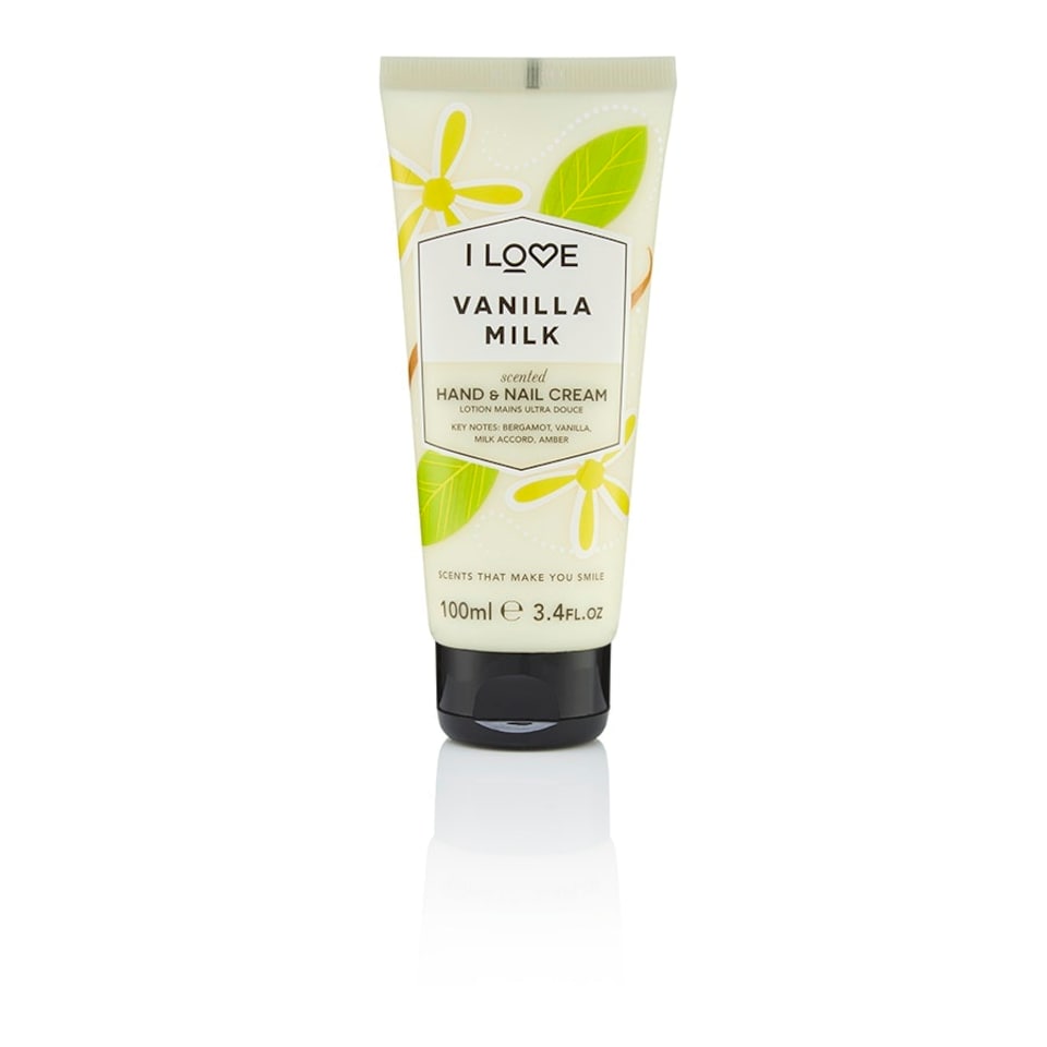 I Love Vanilla Milk Scented Hand & Nail Cream 100ml