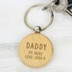image 1 of Personalised Free Text Wooden Keyring
