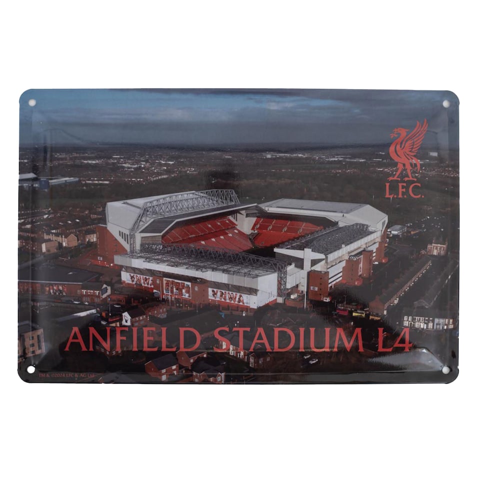 image 1 of Liverpool FC Metal Stadium Sign | Multi | Multicoloured | 1