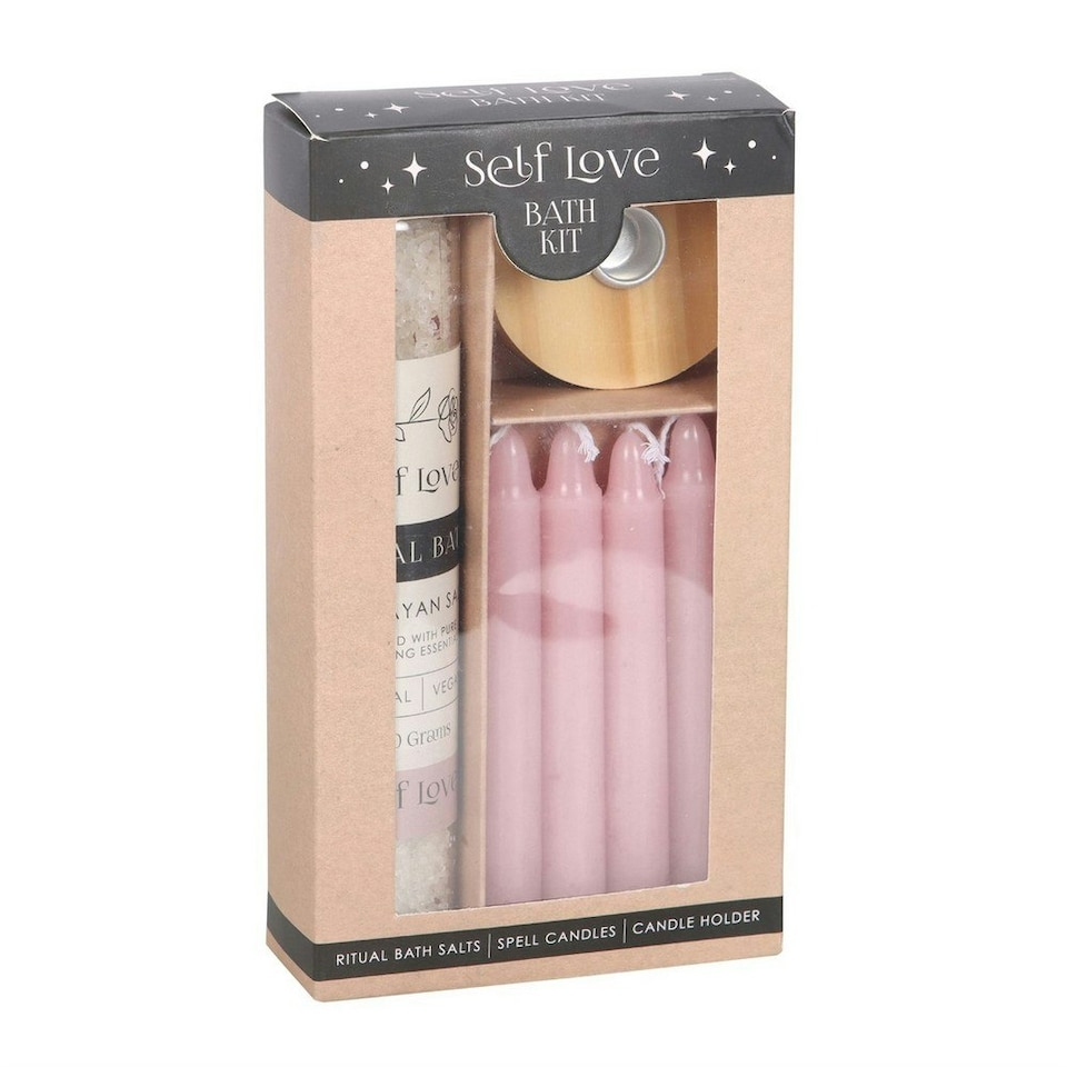 image 1 of Something Different Self Love Herbal Ritual Bath Set - Pink - One Size