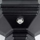 image 2 of ValueLights Black Aluminium IP44 Rated Outdoor Porch Wall Mounted Flush Sensor Lantern