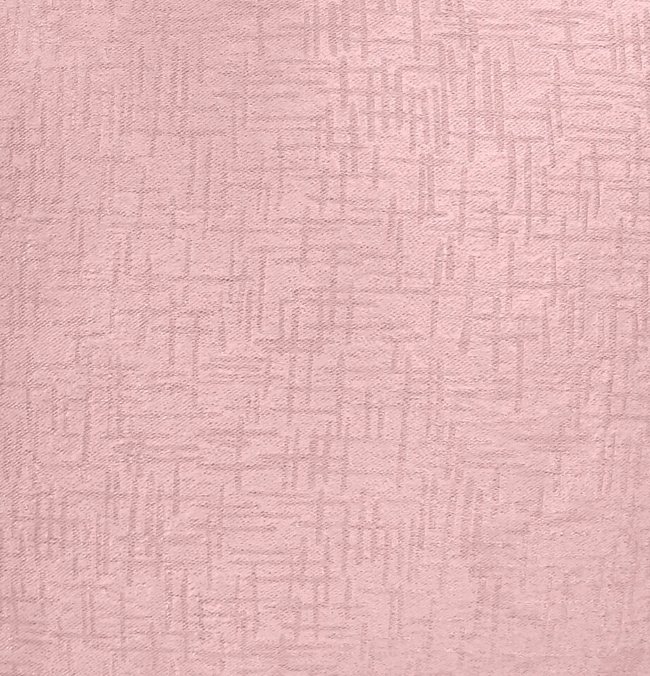 image 1 of Enhanced Living Vogue Blush Pink 46 x 54 inch (117x137cm) Eyelet Thermal Noise reducing Dim Out Curtains (PAIR) | Pink | Blush | 2