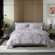 image 1 of Naive Floral Cotton Duvet Set – Stylish Bedlinen with Floral Design White | Multi | Single