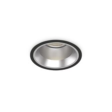 Off Round Recessed Downlight Black 11cm 4000K