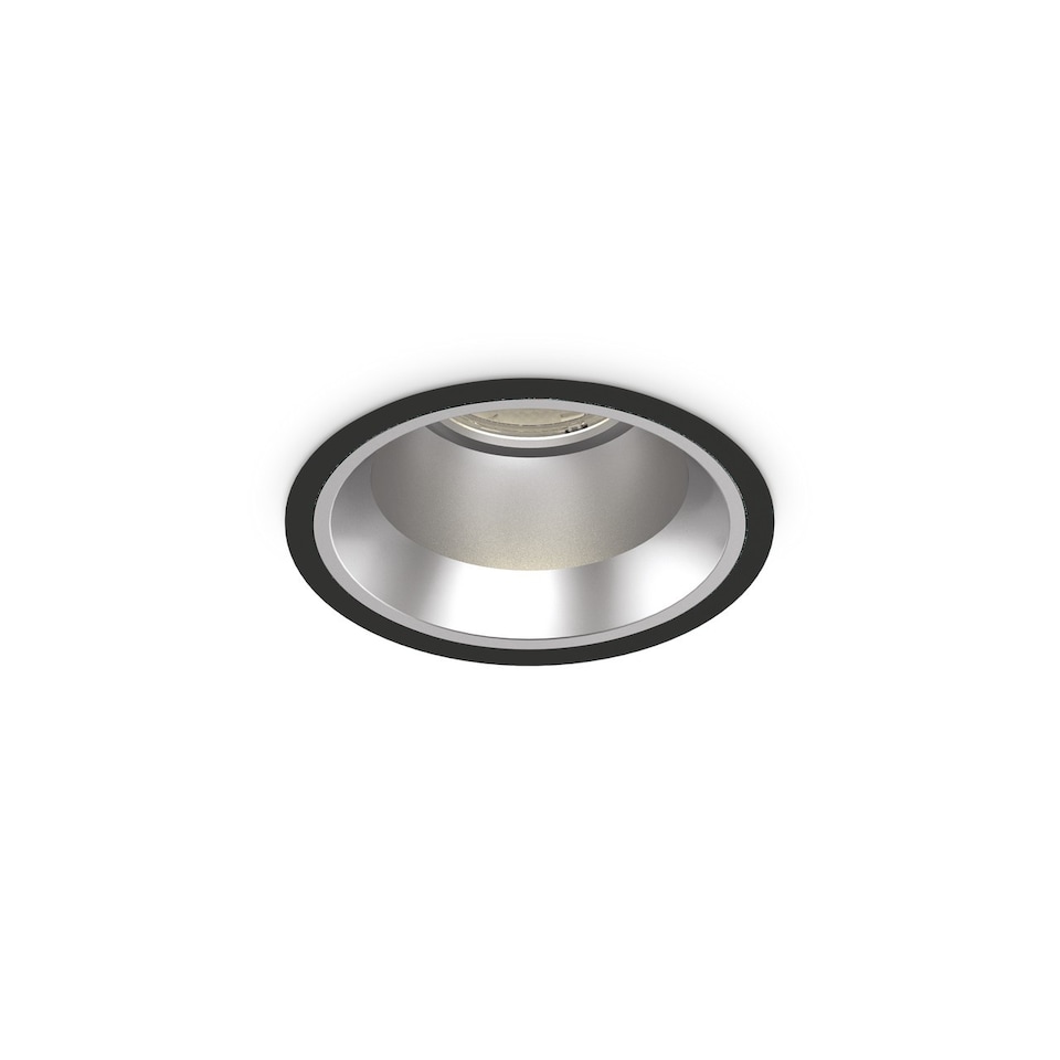 Off Round Recessed Downlight Black 11cm 4000K