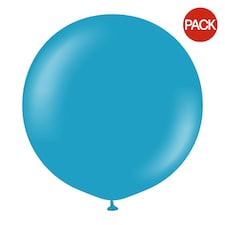 Kalisan Retro Latex Balloon (Pack of 2) - Deep Blue - One Size