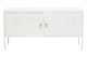 image 1 of Orsina Sleek And Sturdy Two Door White Locker, Compact Shelving Locker, Secured Storage Of Slim Locker With Handle
