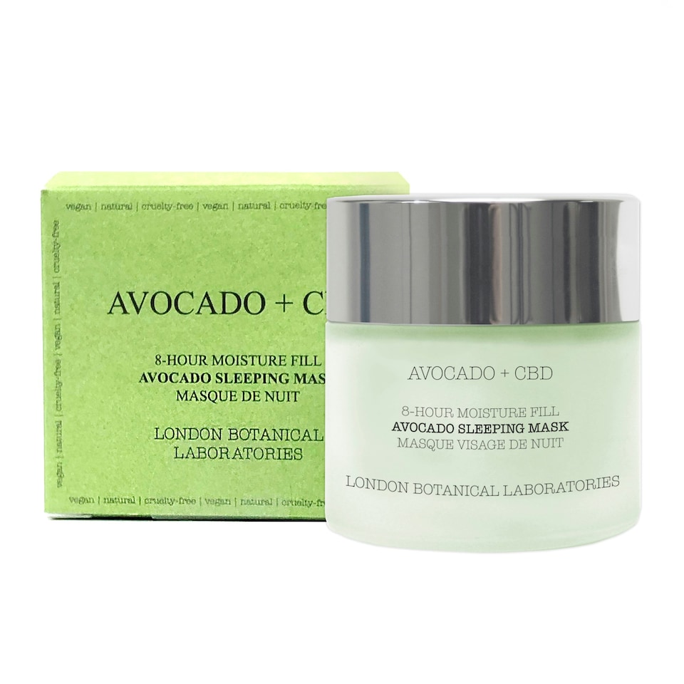 image 1 of Avocado & CBD Sleeping Mask 50ml