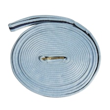 Kincade Two Tone Padded Lunging Rein - Light Blue/Navy - One Size