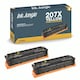 image 4 of 2x Compatible HP 207X Yellow Toner Cartridges Yellow