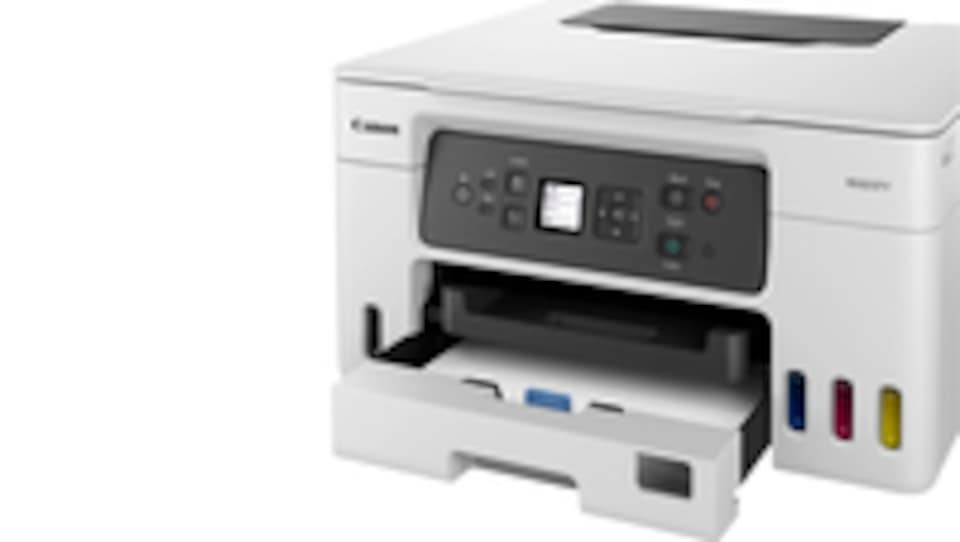 image 1 of Canon MAXIFY GX3050, Inkjet, Colour printing, 600 x 1200 DPI, A4, Direct printing, Black, White | Black | Black, White | A4