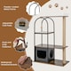 image 5 of COSTWAY 118 cm Cat Tree Tower Cat Condo Activity Center