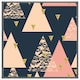 image 3 of Triangle pattern (Picutre Frame) Brown | XL