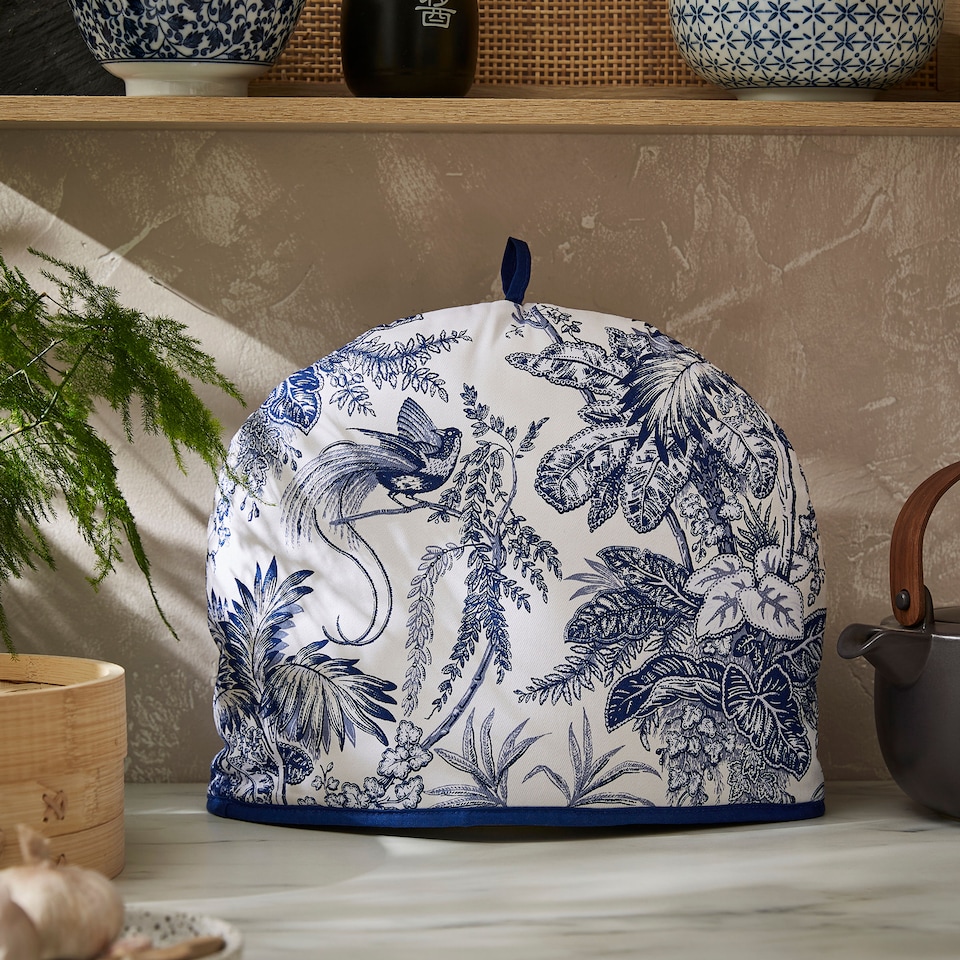 image 1 of Ulster Weavers Willow Toile Tea Cosy Blue