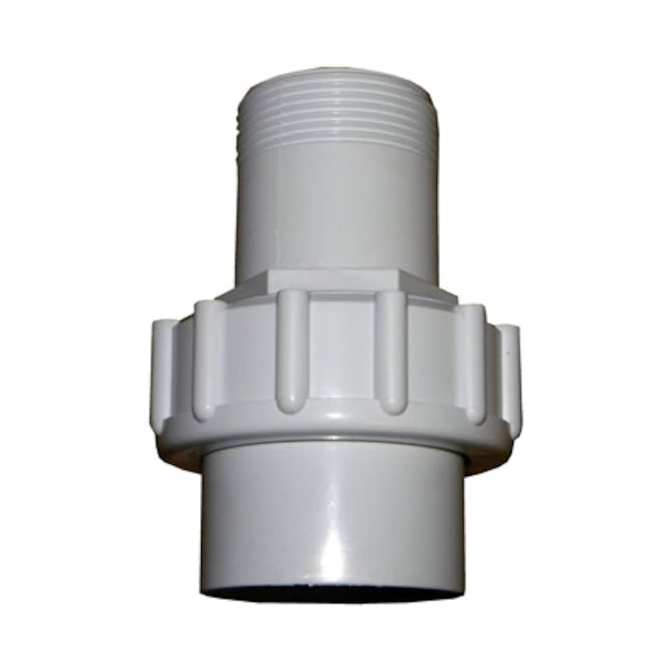 Plastica 1.5in Socket Union MT P 50mm White Pack of 5
