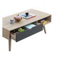 image 1 of Alford Scandinavian Low Coffee Table Living Room Sonoma Oak & Grey