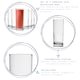 image 2 of Argon Tableware Classic Highball Glasses - 360ml - Clear - Pack of 6 | Clear | Clear