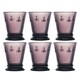 image 1 of La Rochere Bee Tumbler Purple 270Ml Set Of 6