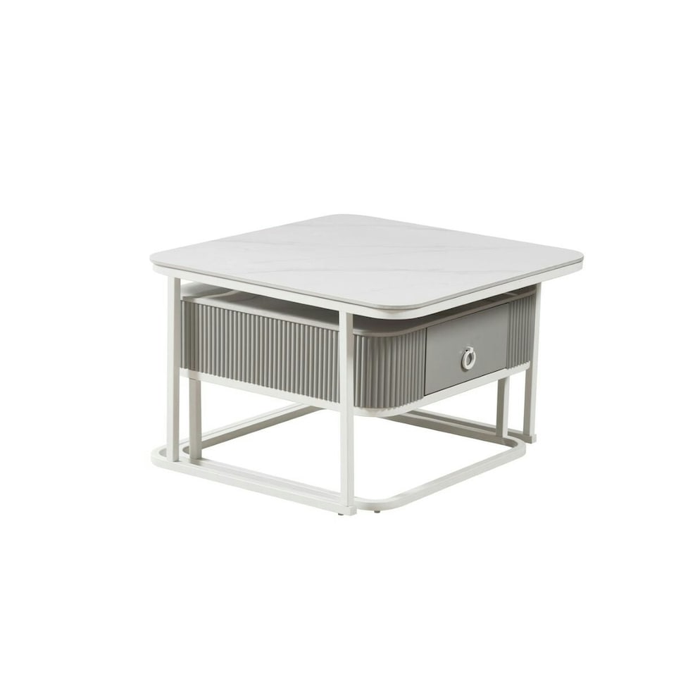 image 1 of Centre Table Home ESPRIT White 70 x 70 x 45 cm N/A
