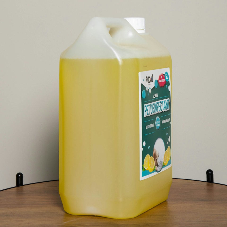 image 1 of 5 Litre Lemon Scented Pet Disinfectant Cleaner