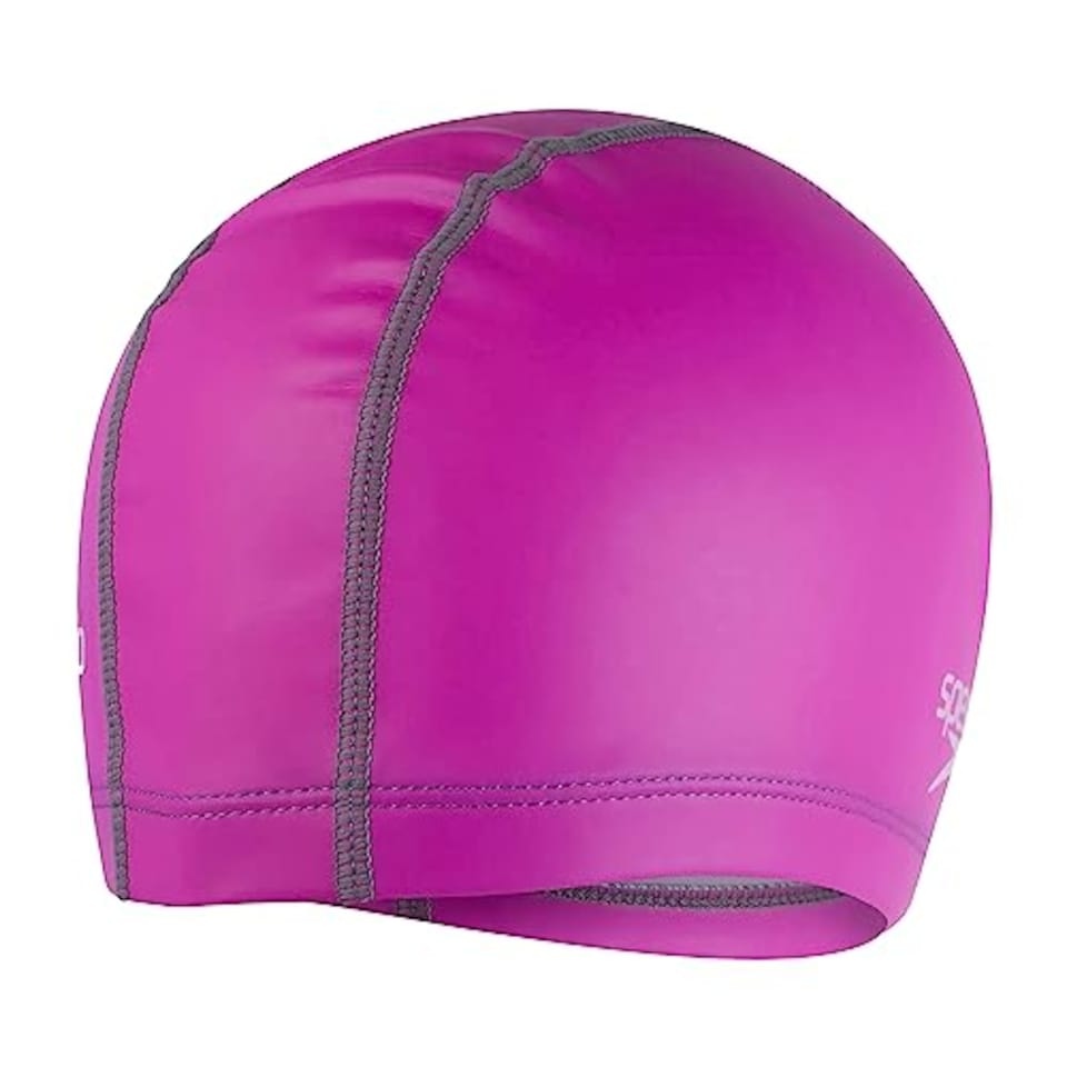 image 1 of Speedo Unisex Long Hair Cap | Swim Cap | Snag Free | Easy-On, Black, One Size