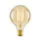 image 1 of BHS 40 Watt BC B22 Vintage Filament Globe Bulb, Gold Tinted