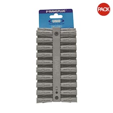 Rawlplug Universal Plug (Pack Of 80) - Grey - 10 x 36mm