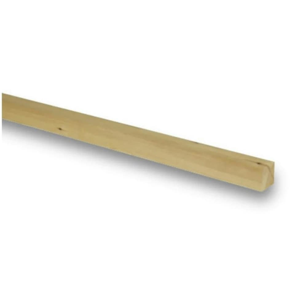 image 1 of PACK OF 10 (Total 10 Units) - 25mm x 25mm (20mm x 21mm Finish) Planed All Round Redwood Timber - 4.8m Length