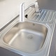 image 2 of 2-in-1 Eco Water-Saving Swivel Kitchen Faucet Aerator | White | 1