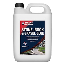 Spear & Jackson Stone, Rock & Gravel Glue - Ready to Use 5L