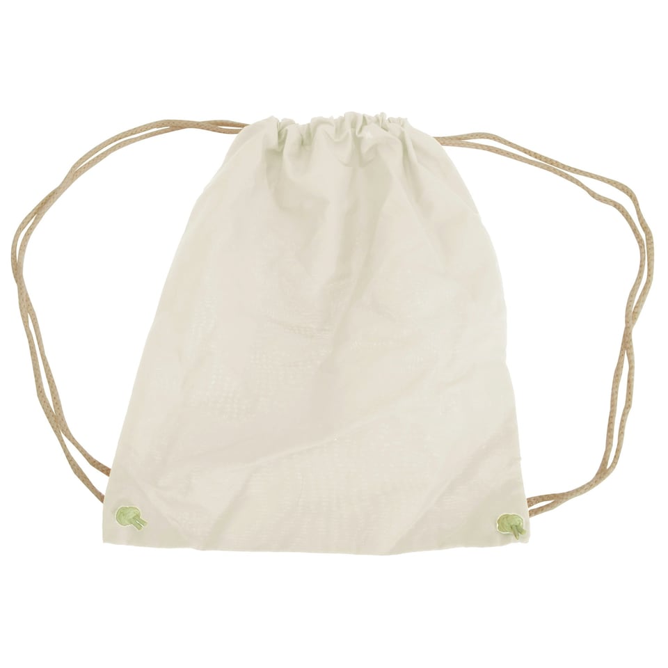 image 1 of Westford Mill Cotton Gymsac Bag - 12 Litres - Natural - One Size | Multi | One Size