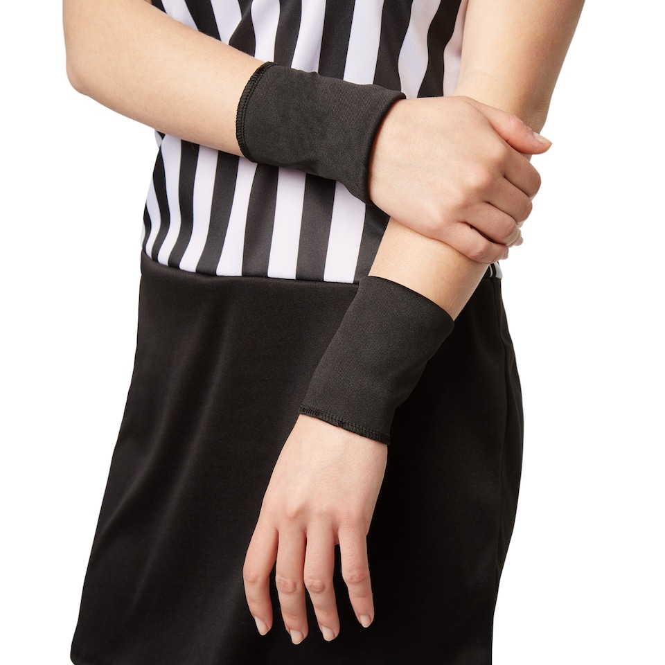 image 1 of Womens Ref Costume | Black | black/white | 2XL | 1