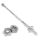 image 2 of Body Revolution Straight Barbell Bar 1" Standard 1.4m Spinlock Collar