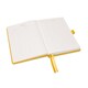 image 3 of Notes London A5 Italian Styled Moretti Notebook Yellow