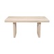 image 1 of Hudson Carved 6 Seater Dining Table - Mango Wood - L90 x W165 x H78 cm Cream