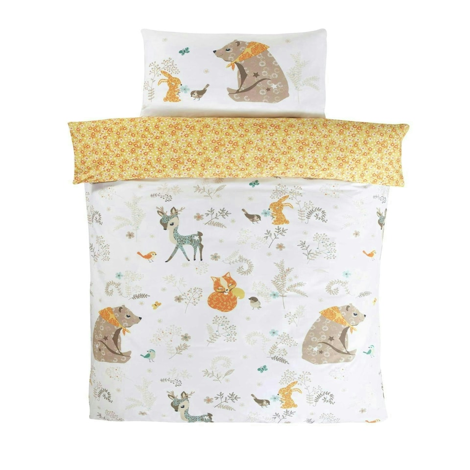image 1 of Woodland Friends Duvet Cover Set - Toddler