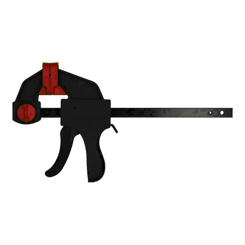 image 1 of 6" Quick Release Rapid Bar Clamp Holder Grip Spreader Speed Clamps 2 Pack