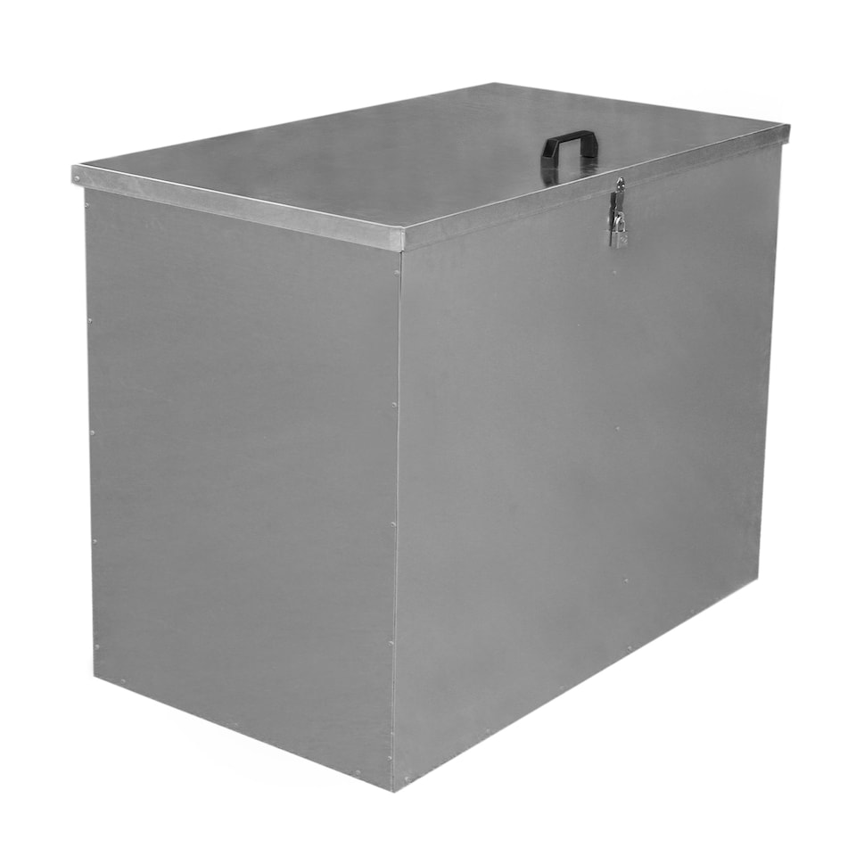 image 1 of Galvanised Feed Store 2 Compartments