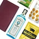 image 1 of Bombay Sapphire London Dry Gin Nibbles Hamper 70cl 40% abv