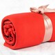 image 4 of Myga Red Fleece Yoga Blanket