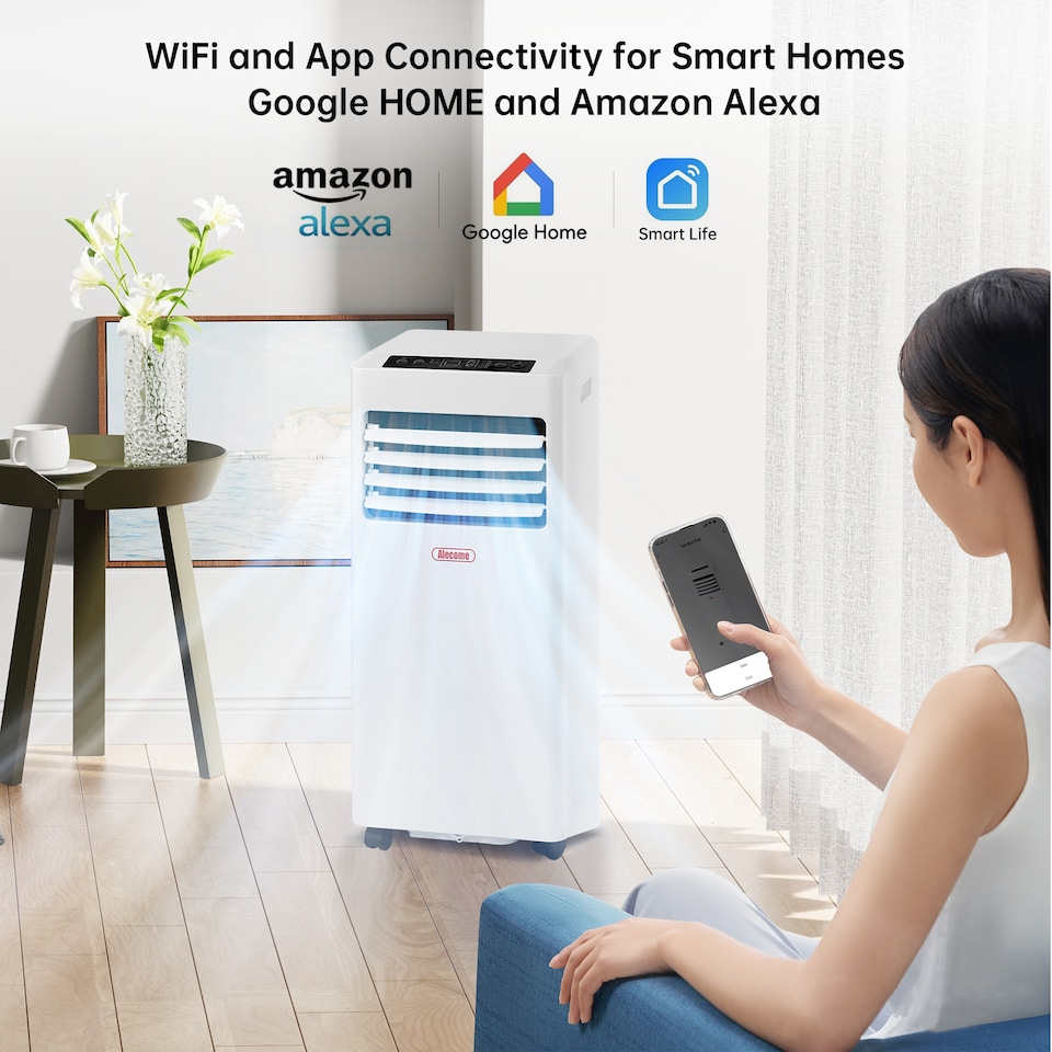 image 1 of Portable Air Conditioner 3-in-1 Air Conditioner Dehumidifier Conditioning Unit 8000 BTU 2900W Remote Class A